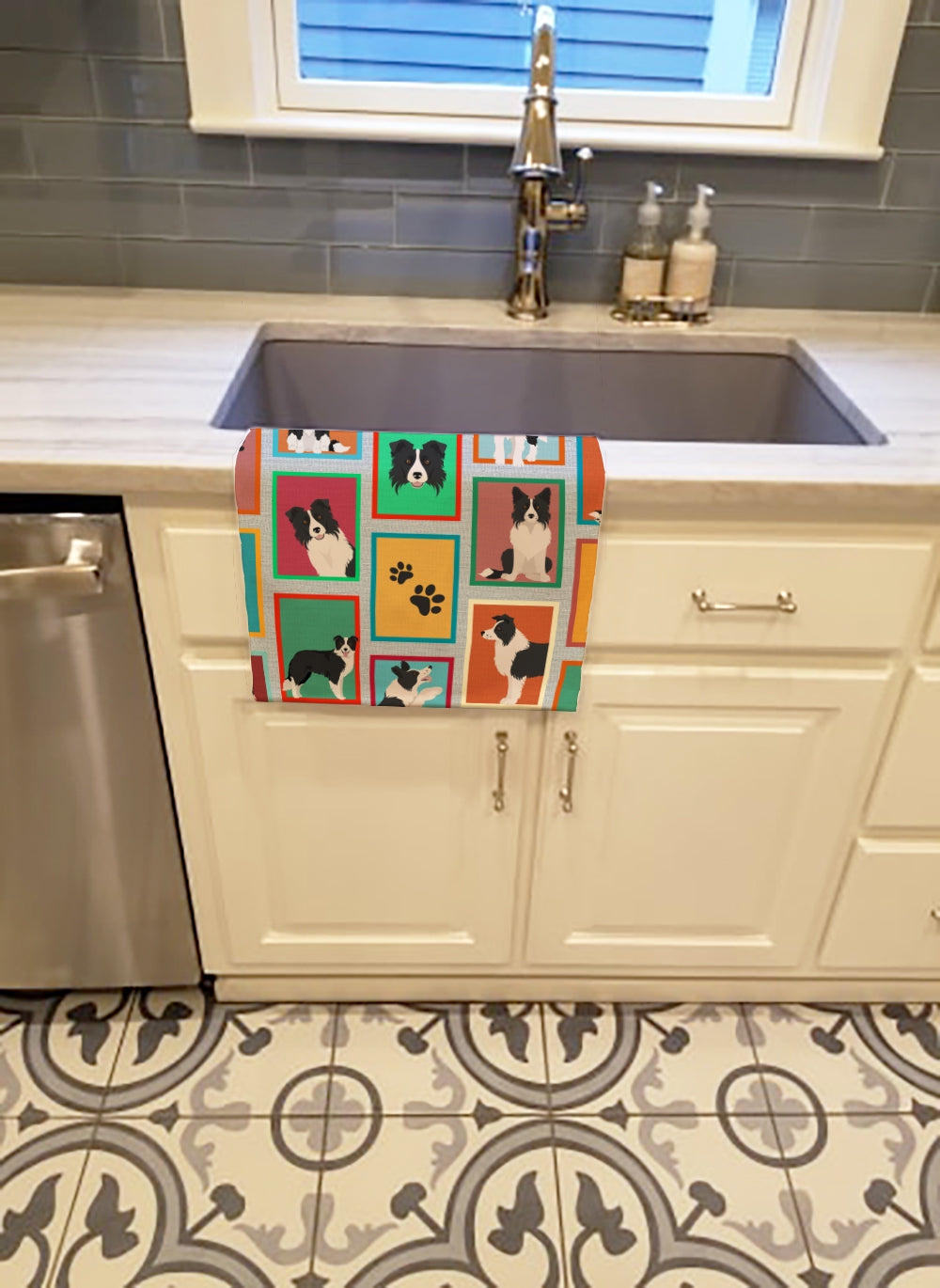 Buy this Lots of Border Collie Kitchen Towel