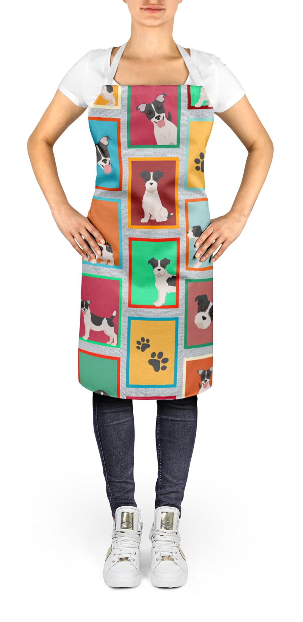 Lots of Jack Russell Terrier Apron