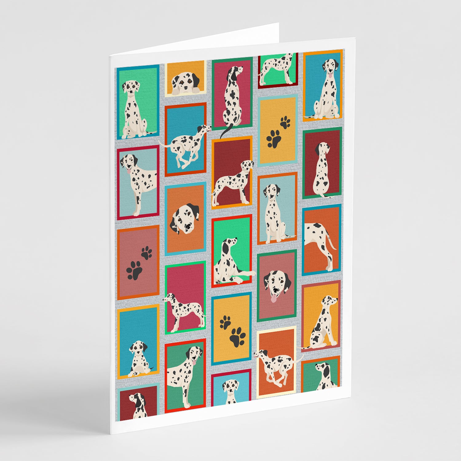 Buy this Lots of Dalmatian Greeting Cards and Envelopes Pack of 8