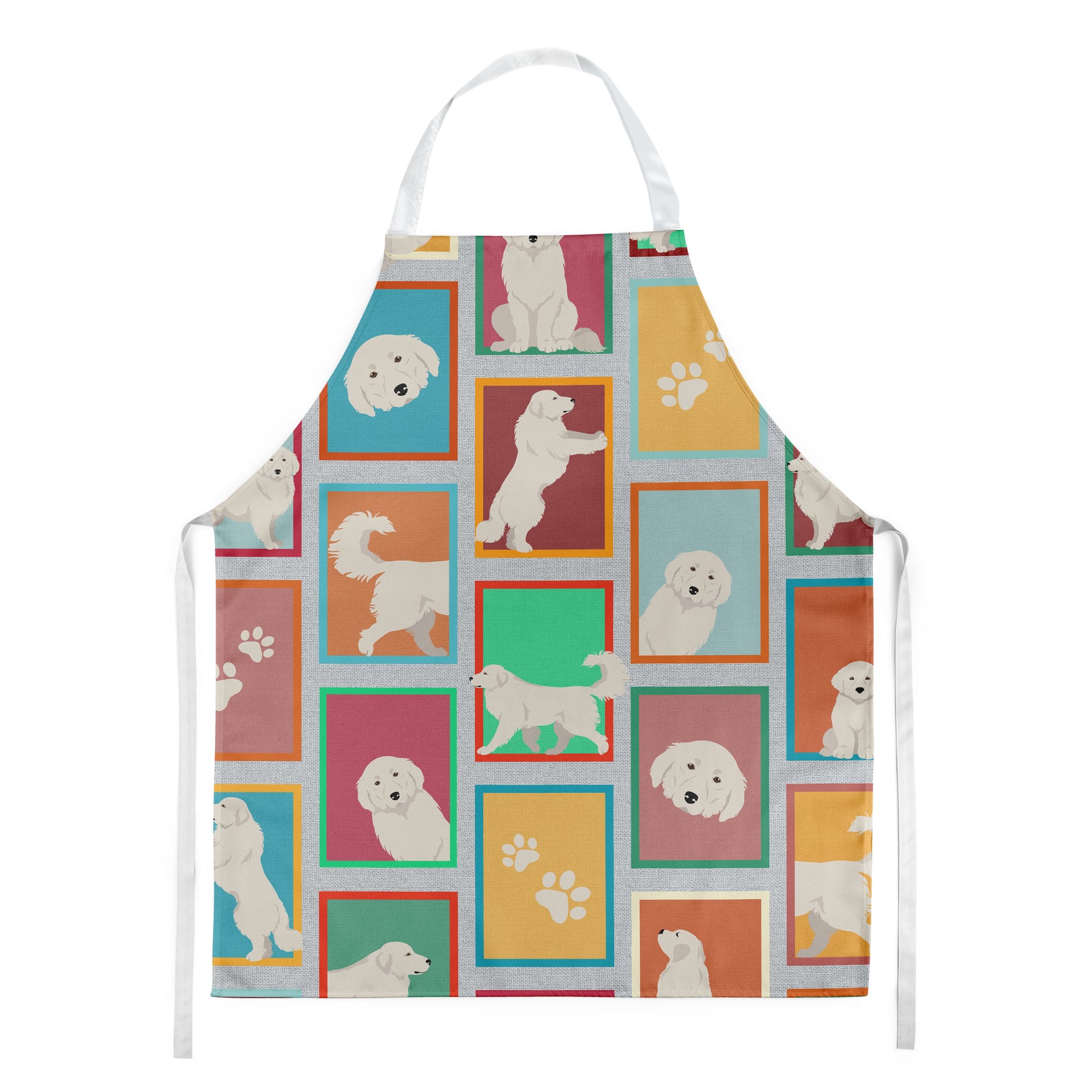 Lots of Great Pyrenees Apron  the-store.com.