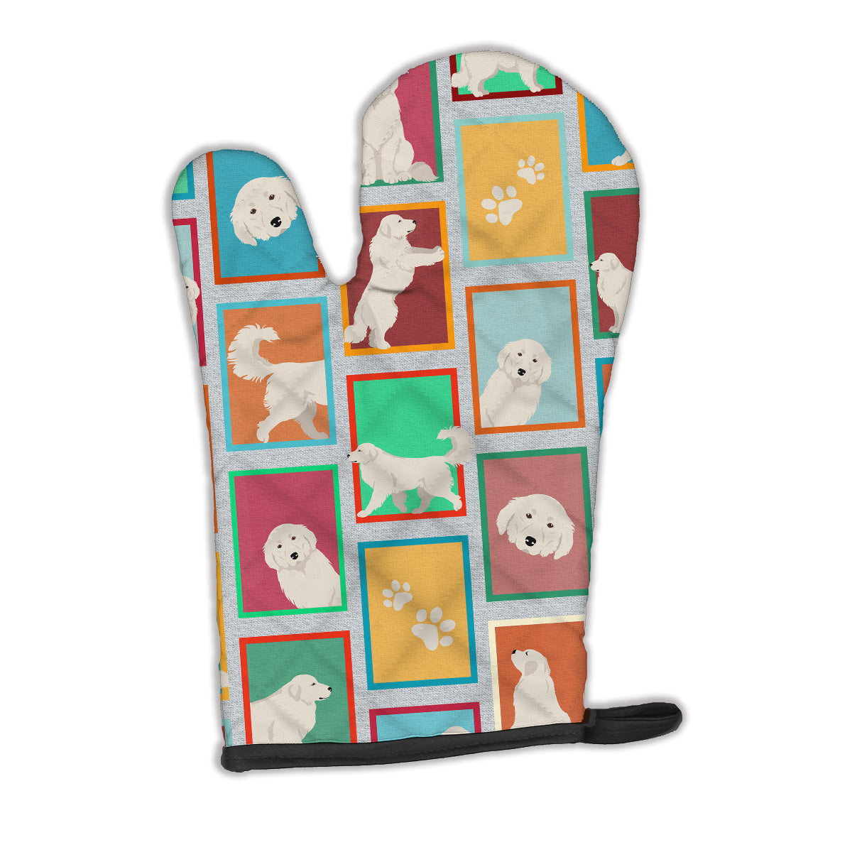 Lots of Great Pyrenees Oven Mitt