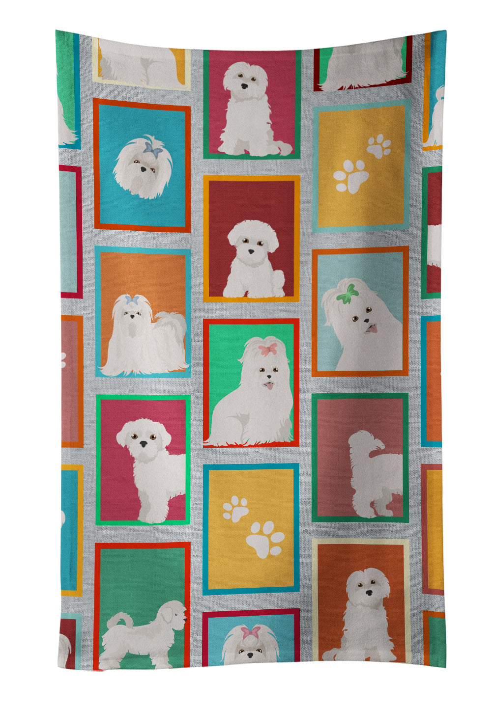 Buy this Lots of Maltese Kitchen Towel