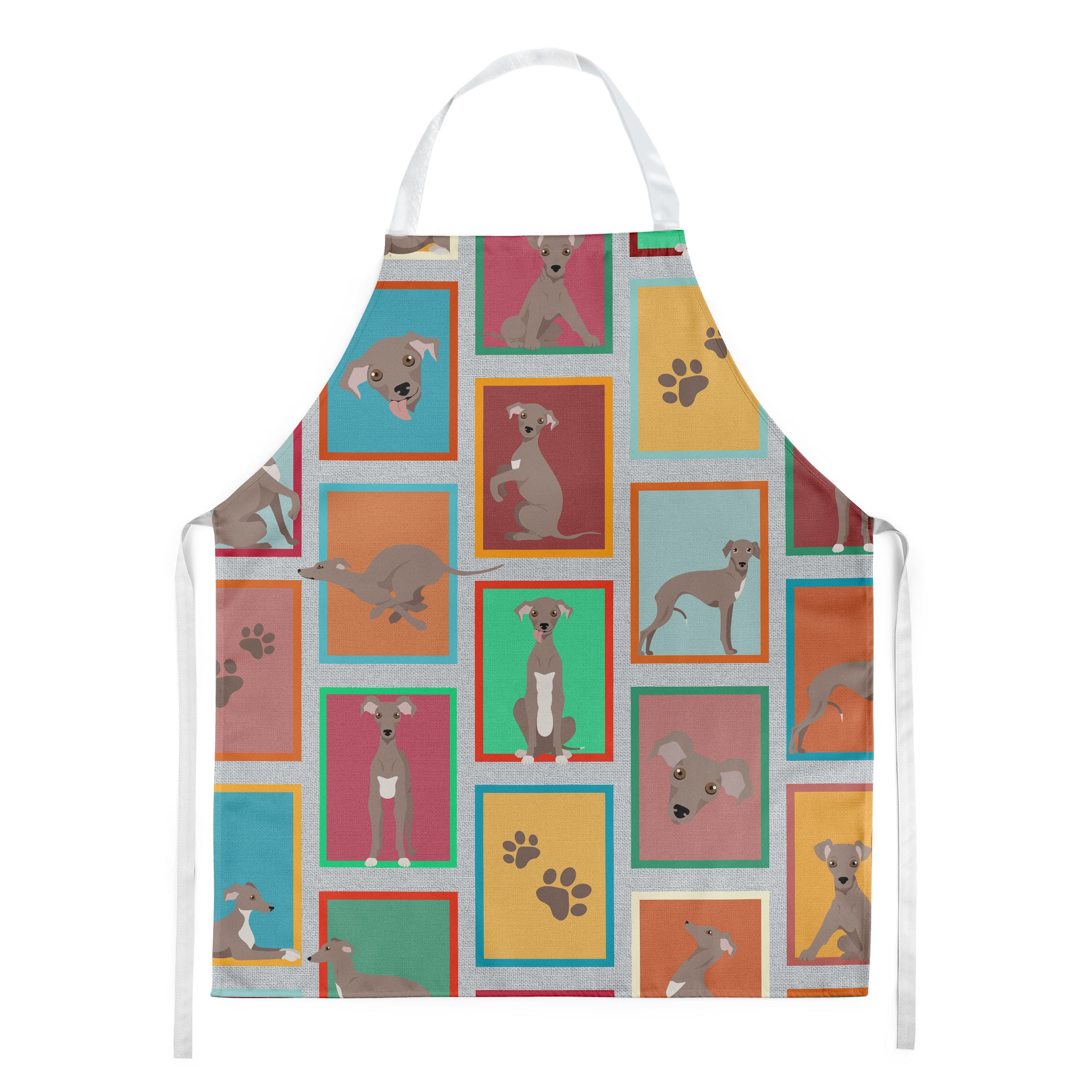 Lots of Fawn Italian Greyhound Apron  the-store.com.