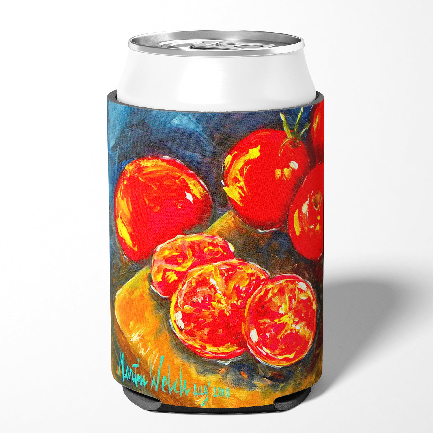 Vegetables - Tomato Slice It Up Can or Bottle Beverage Insulator Hugger.