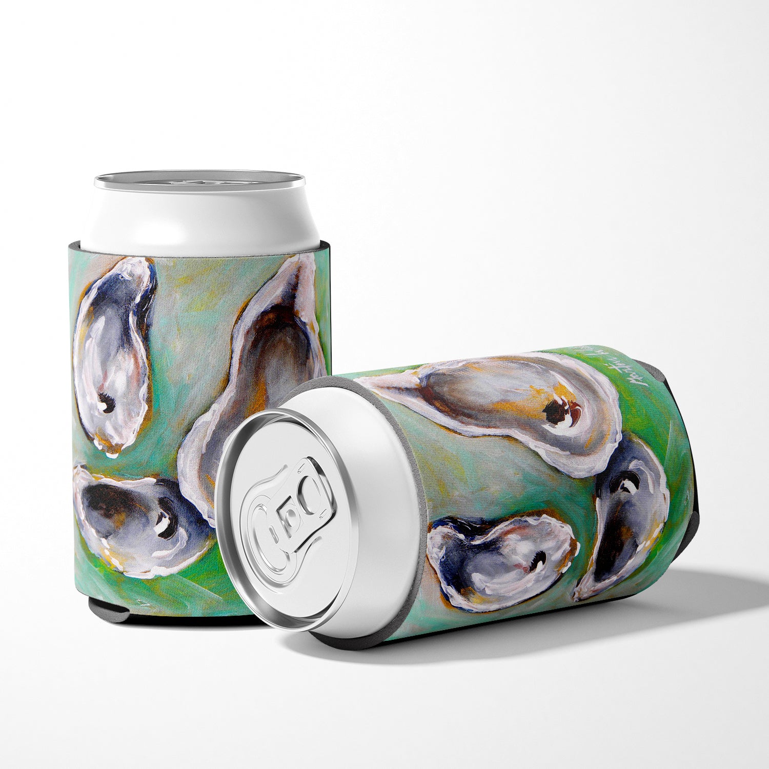 Oyster The Eye of The Oyster Can or Bottle Beverage Insulator Hugger.