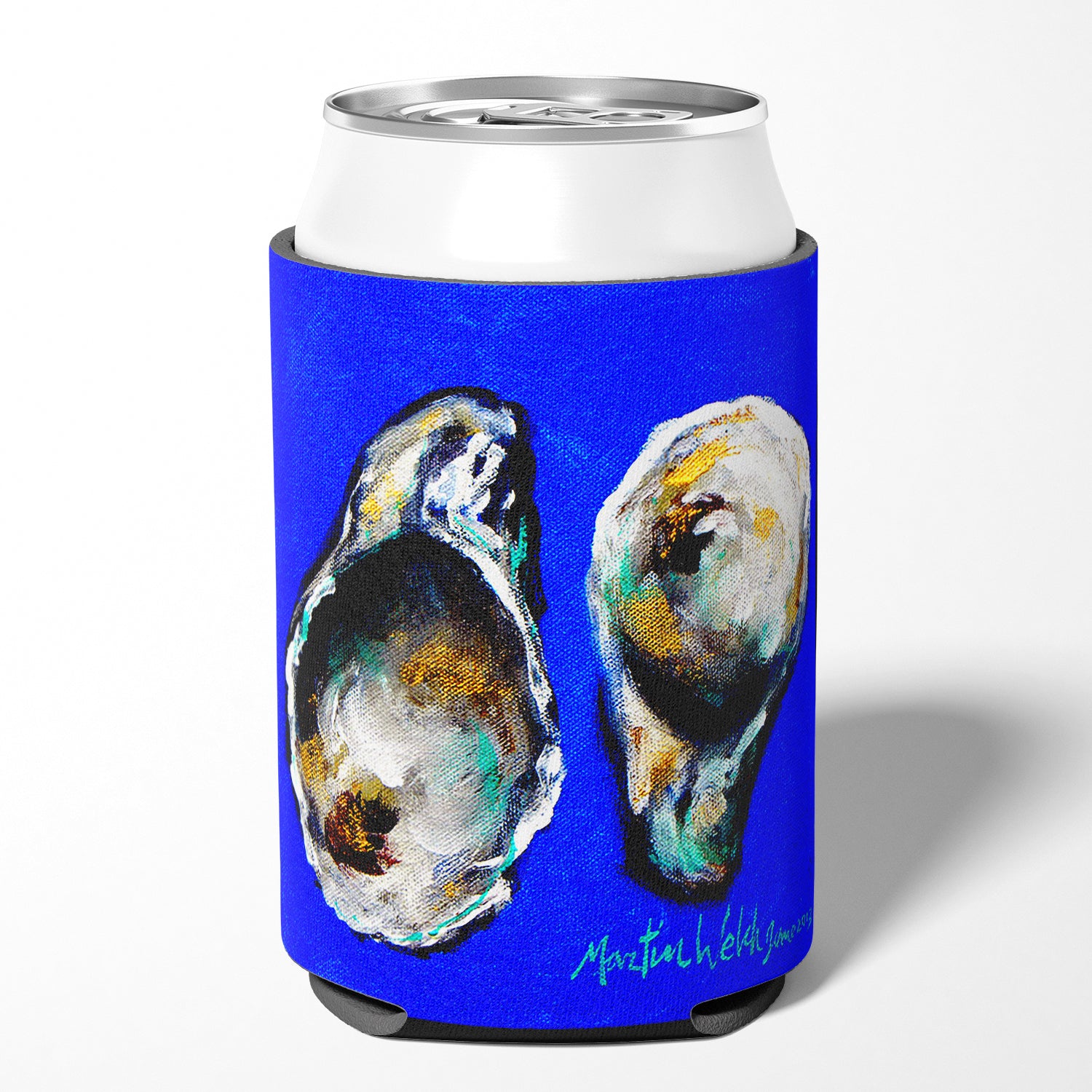Oyster Up and Down Can ou Bottle Beverage Hugger