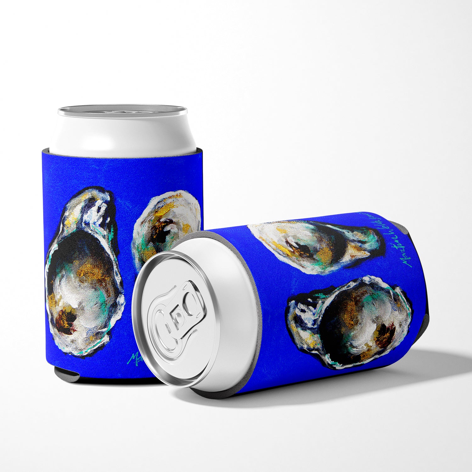 Oyster Up and Down Can or Bottle Beverage Insulator Hugger