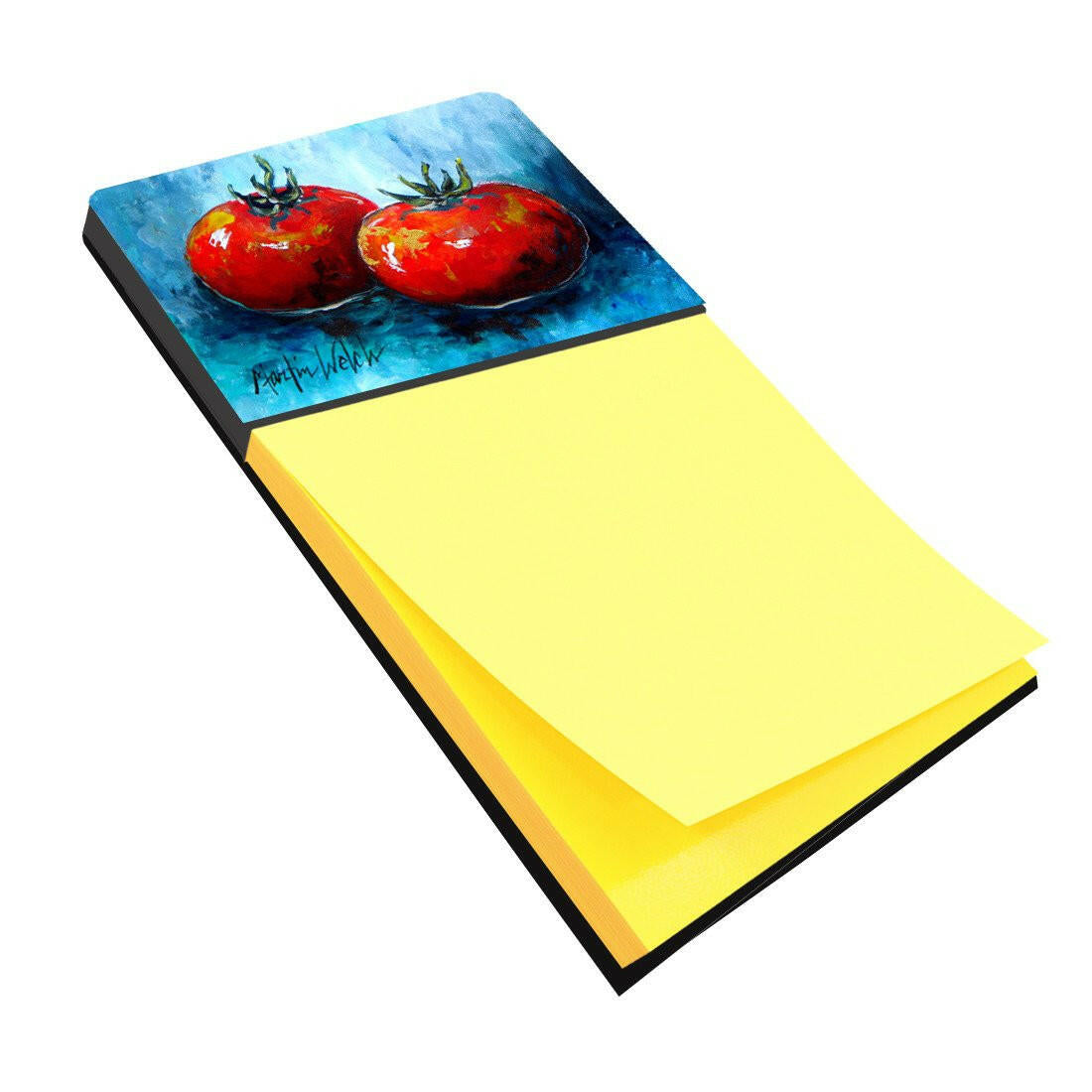 Vegetables - Tomatoes Red Toes Refiillable Sticky Note Holder or Postit Note Dispenser MW1088SN by Caroline&#39;s Treasures