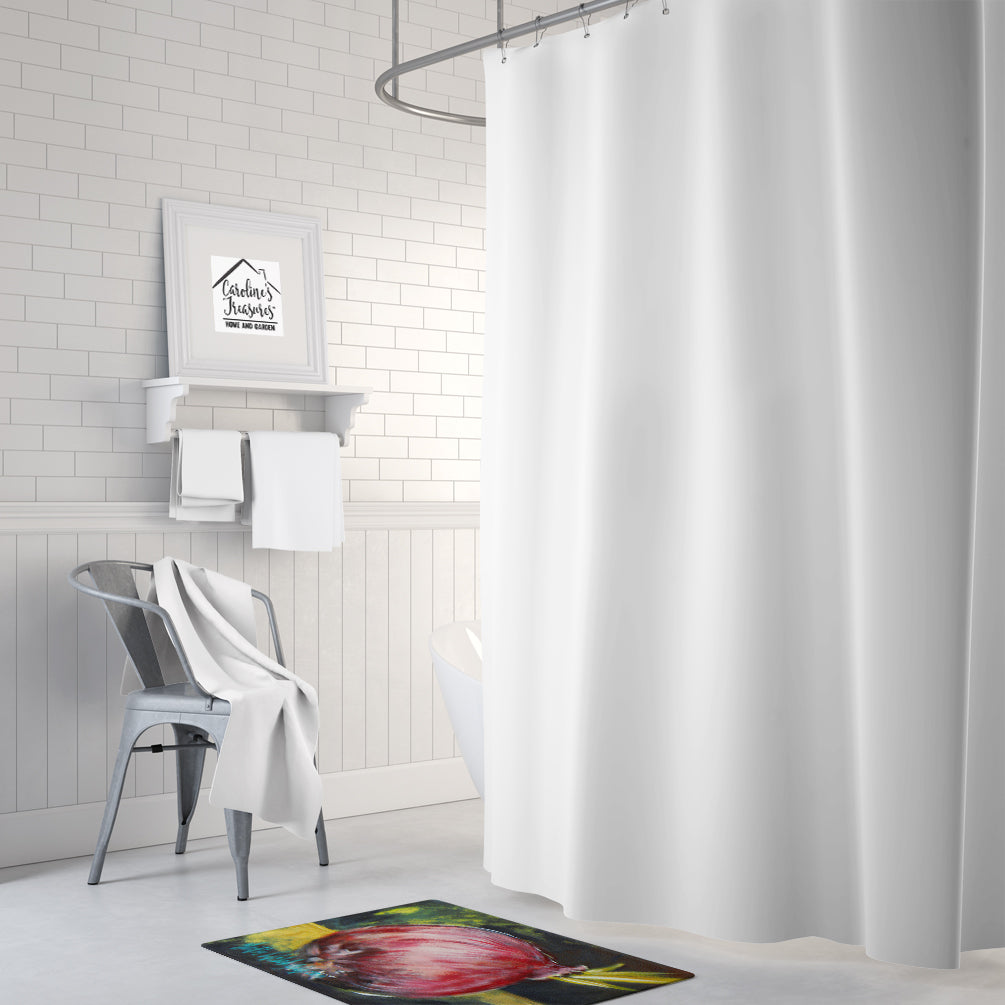 Caroline's Treasures Vegetables - Onion One-Yun Machine Washable Memory Foam Mat MW1092RUG