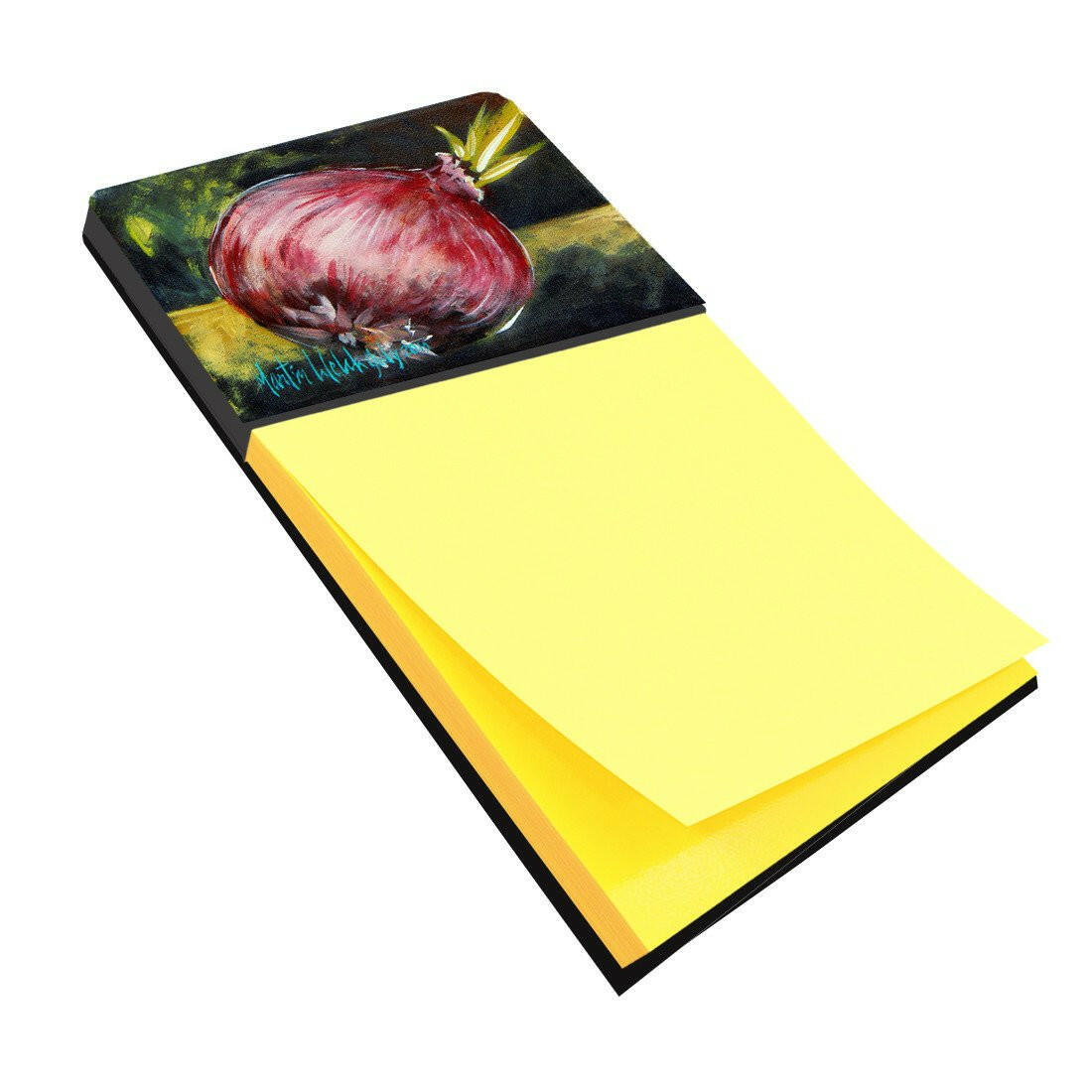 Vegetables - Onion One-Yun Refiillable Sticky Note Holder or Postit Note Dispenser MW1092SN by Caroline's Treasures