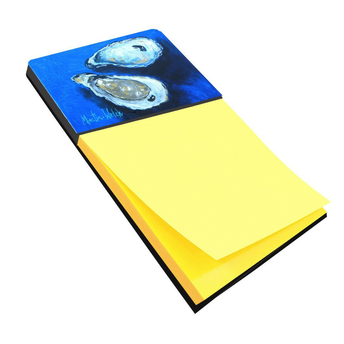 Oysters Seafood Four Refiillable Sticky Note Holder or Postit Note Dispenser MW1095SN by Caroline&#39;s Treasures
