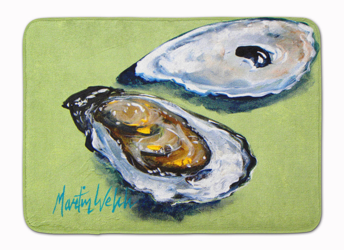 Oysters Two Shells Machine Washable Memory Foam Mat MW1102RUG - the-store.com