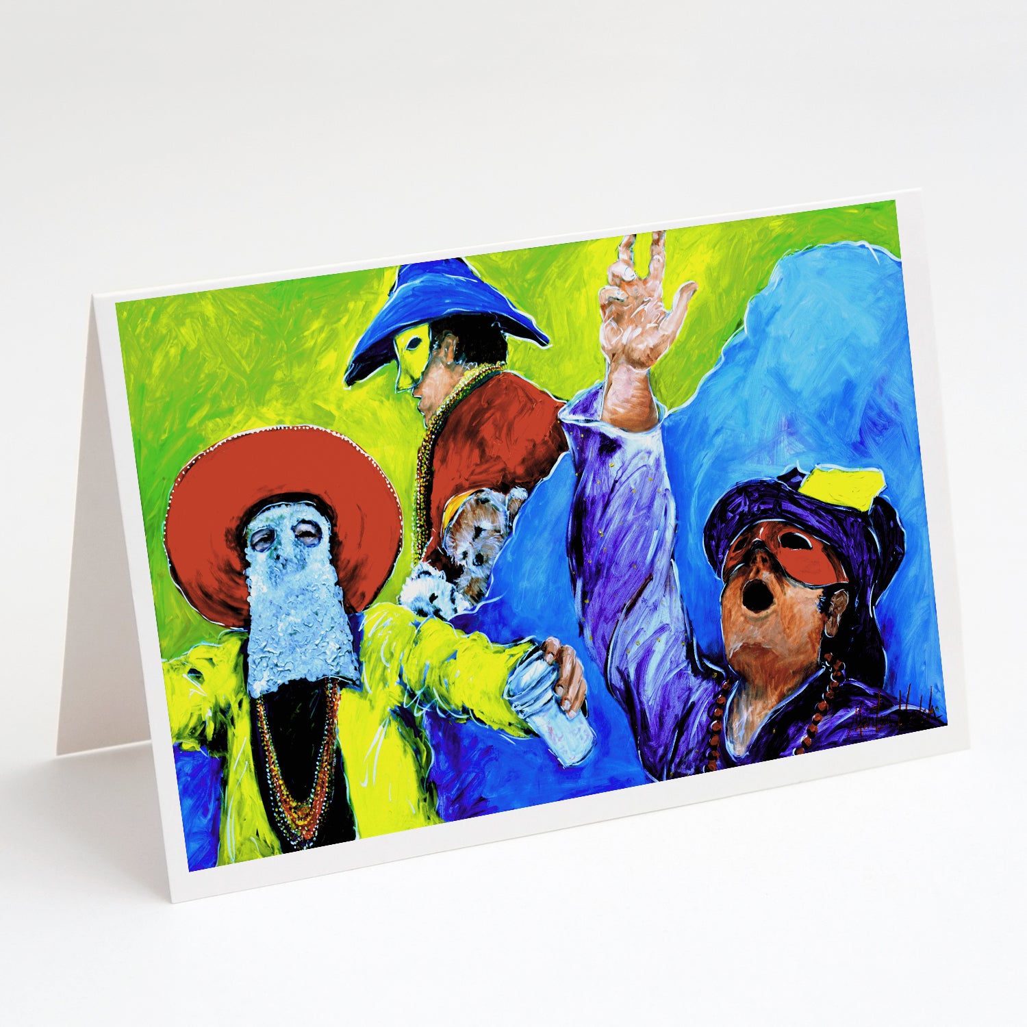 Buy this Mardi Gras Greeting Cards Pack of 8