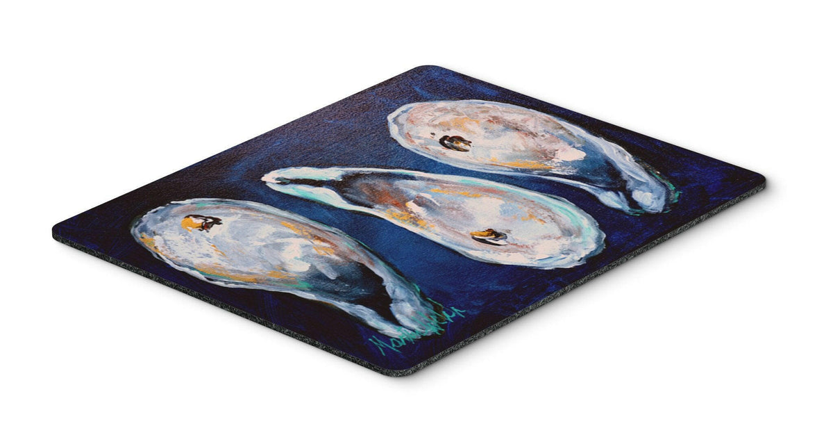 Oysters Give Me More Mouse Pad, Hot Pad or Trivet by Caroline&#39;s Treasures