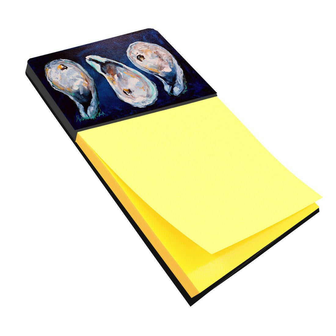 Oysters Give Me More Refiillable Sticky Note Holder or Postit Note Dispenser MW1112SN by Caroline&#39;s Treasures