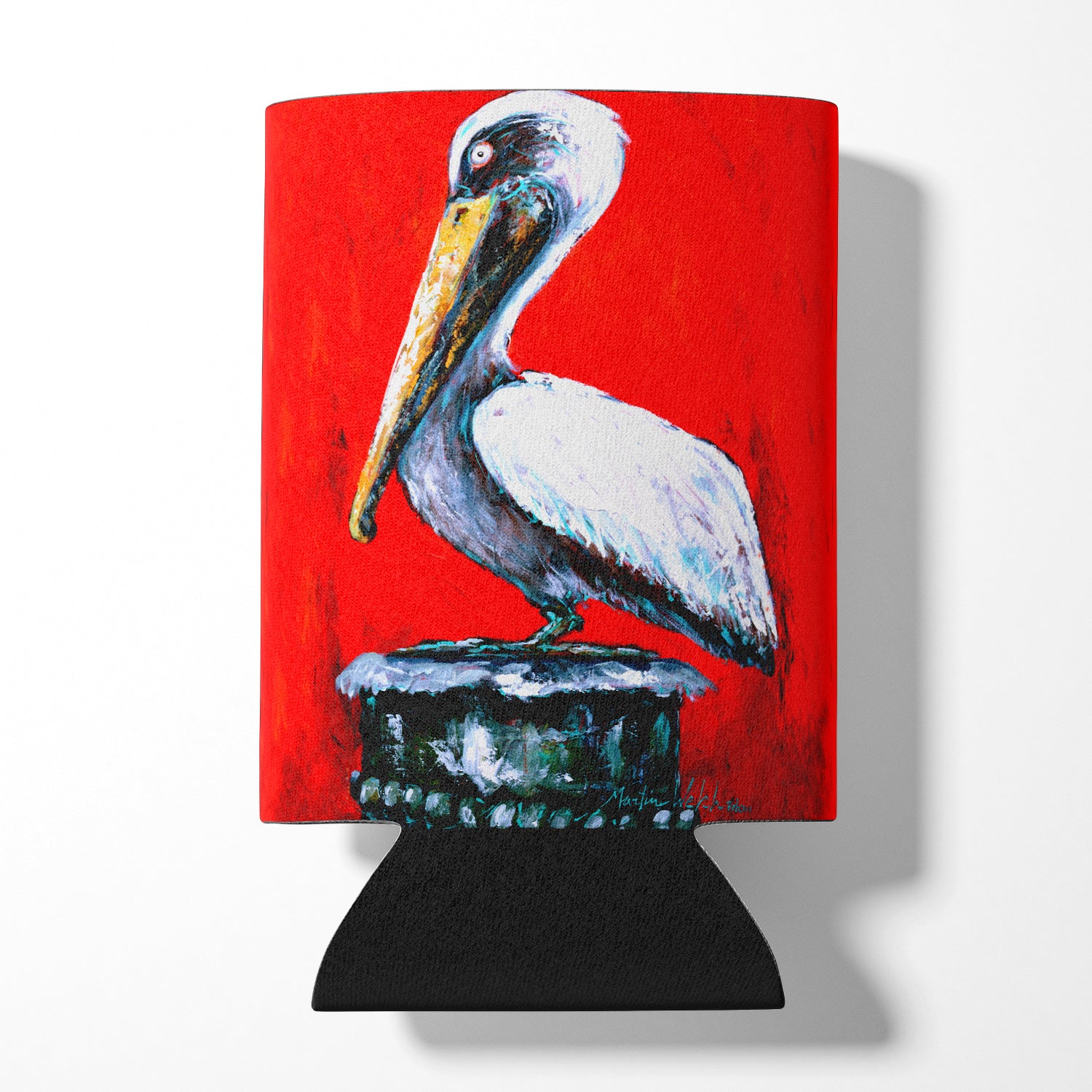 Bird - Pelican Red Dawn Peut ou Bouteille Isolant de Boisson Hugger