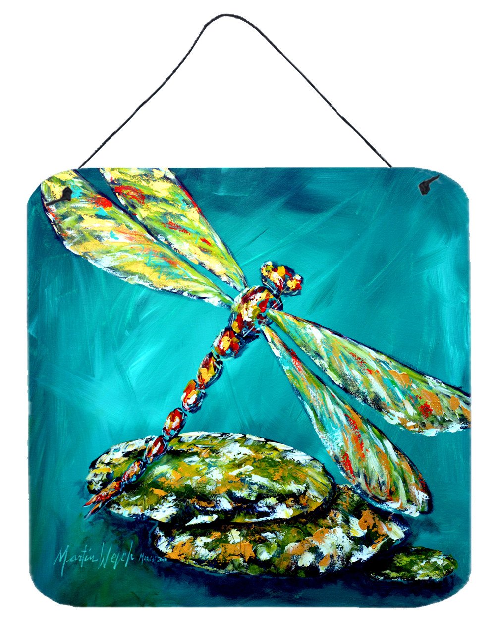 Insect - Dragonfly Matin Wall or Door Hanging Prints MW1144DS66 by Caroline&#39;s Treasures
