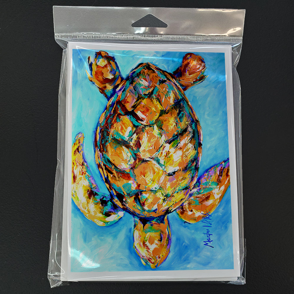 Sand Dance Turtle Greeting Cards Pack of 8