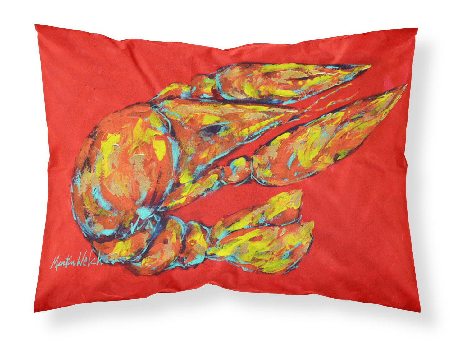 Reach for the Claws Moisture wicking Fabric standard pillowcase by Caroline's Treasures