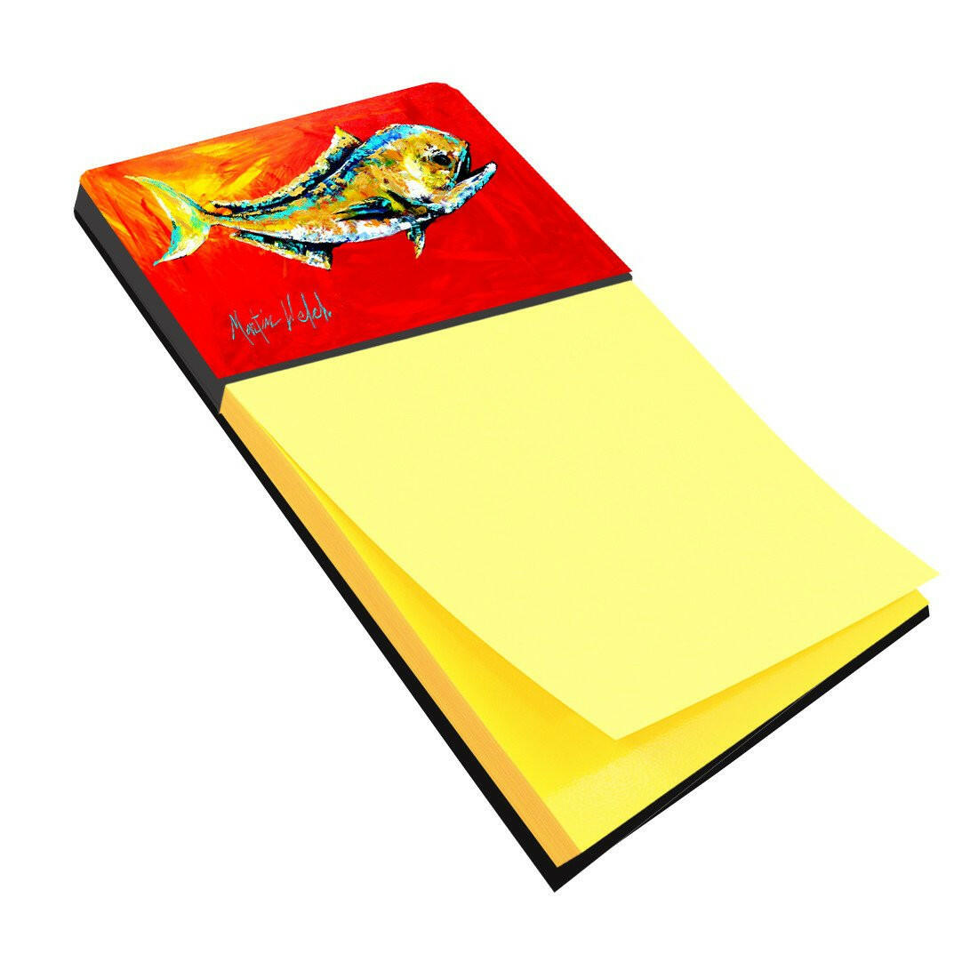 Danny Dolphin Fish Refiillable Sticky Note Holder or Postit Note Dispenser MW1156SN by Caroline&#39;s Treasures