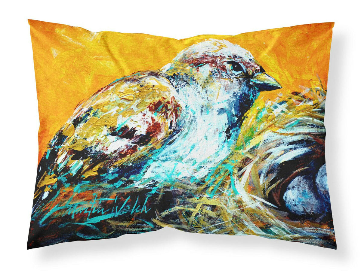 Look at the Birdie Moisture wicking Fabric standard pillowcase by Caroline&#39;s Treasures