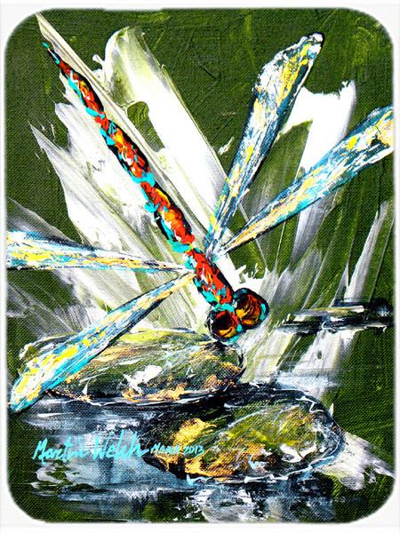 Bug Eye Dragonfly Glass Cutting Board Large MW1182LCB by Caroline&#39;s Treasures