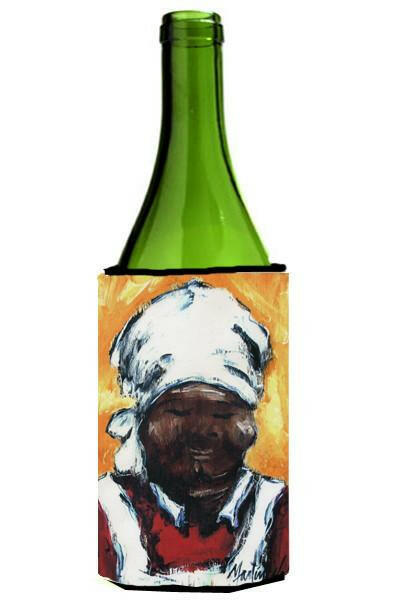 Aunt Bea Wine Bottle Beverage Insulator Hugger MW1184LITERK by Caroline&#39;s Treasures