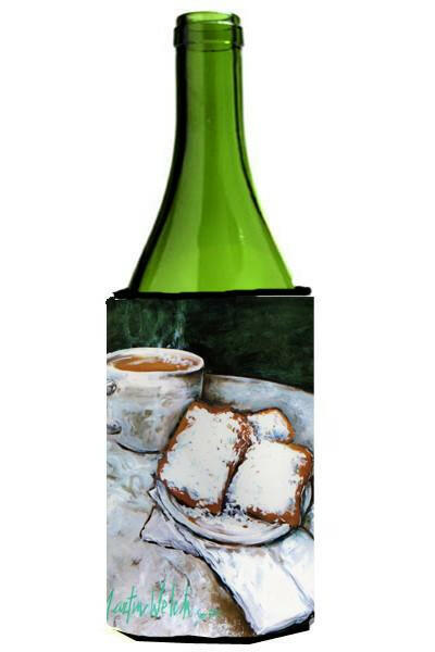 Beignets Breakfast Delight Wine Bottle Beverage Insulator Hugger MW1189LITERK by Caroline&#39;s Treasures