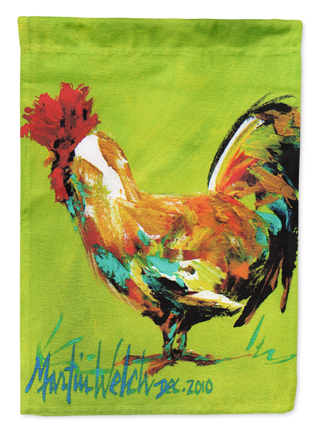 Cockadoo Rooster Flag Garden Size MW1192GF  the-store.com.