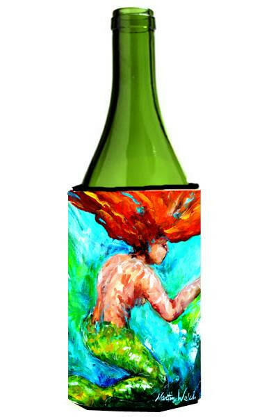 Mermaids Heaven Wine Bottle Beverage Insulator Hugger MW1200LITERK by Caroline&#39;s Treasures