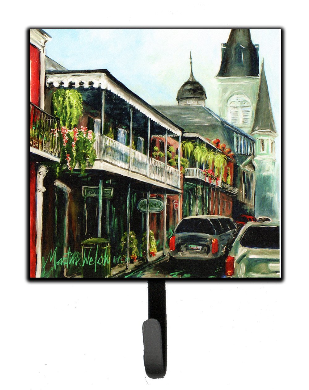 St Louis Cathedral Leash or Key Holder MW1201SH4 by Caroline&#39;s Treasures
