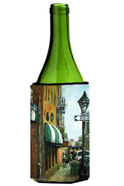 Street Scene Wine Bottle Beverage Insulator Hugger MW1203LITERK by Caroline&#39;s Treasures