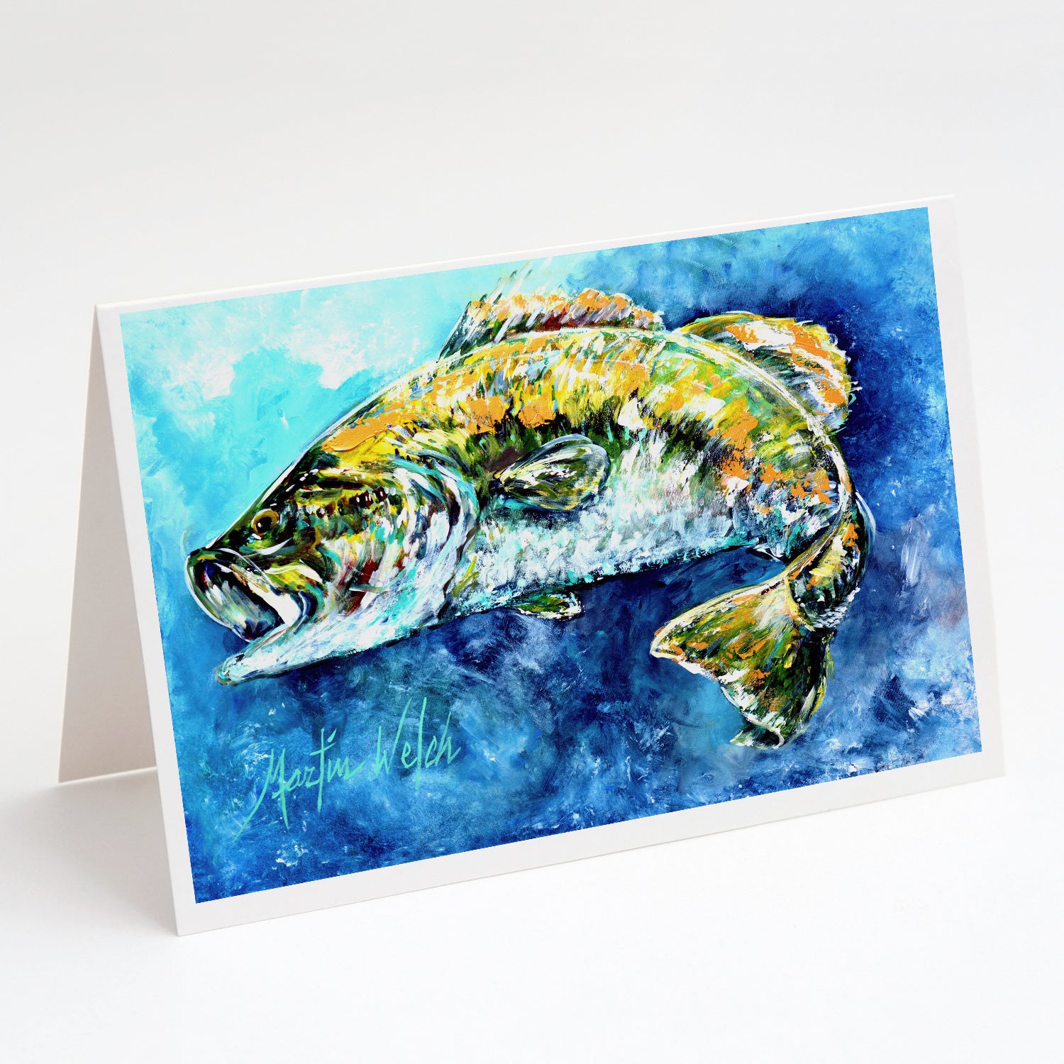 Buy this Bobby Bass Greeting Cards Pack of 8