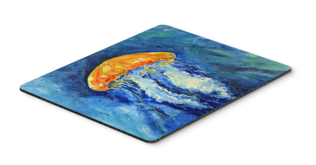 Calm Water Jellyfish Mouse Pad, Hot Pad or Trivet MW1223MP by Caroline&#39;s Treasures