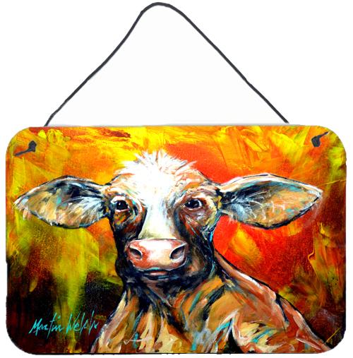 Another Happy Cow Wall or Door Hanging Prints MW1225DS812 by Caroline's Treasures