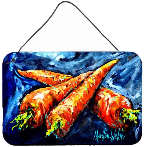 Carrots Only Three Needed Wall or Door Hanging Prints MW1230DS812 by Caroline&#39;s Treasures