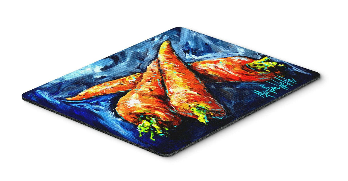 Carrots Only Three Needed Mouse Pad, Hot Pad or Trivet MW1230MP by Caroline&#39;s Treasures