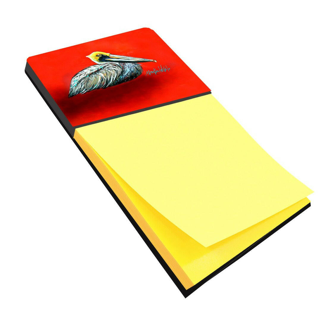 Sitting Brown Pelican Sticky Note Holder MW1232SN by Caroline&#39;s Treasures