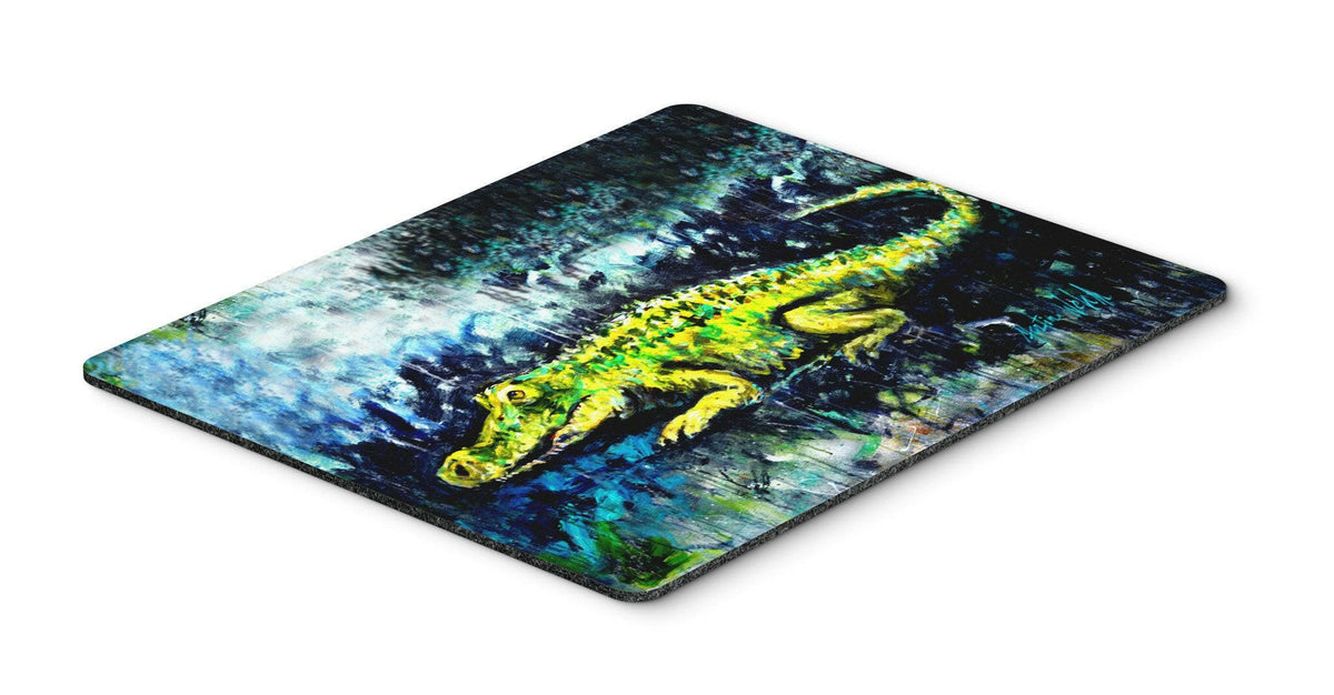 Sneaky Alligator Mouse Pad, Hot Pad or Trivet MW1233MP by Caroline&#39;s Treasures
