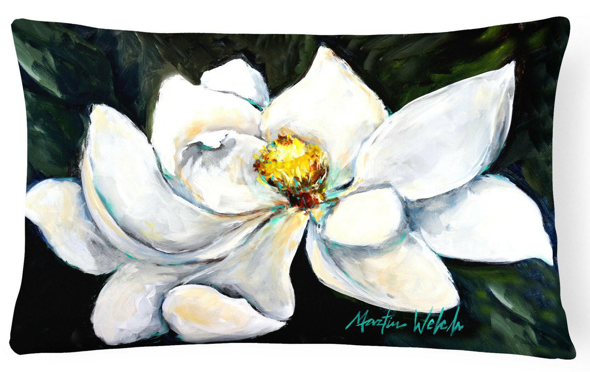 Sweet Magnolia Fabric Decorative Pillow MW1234PW1216 by Caroline&#39;s Treasures