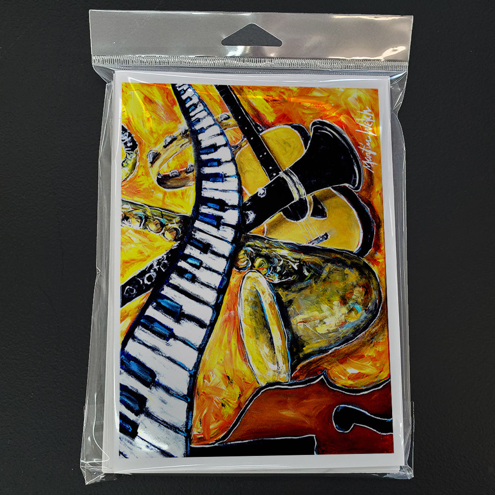 All That Jazz Greeting Cards Pack of 8