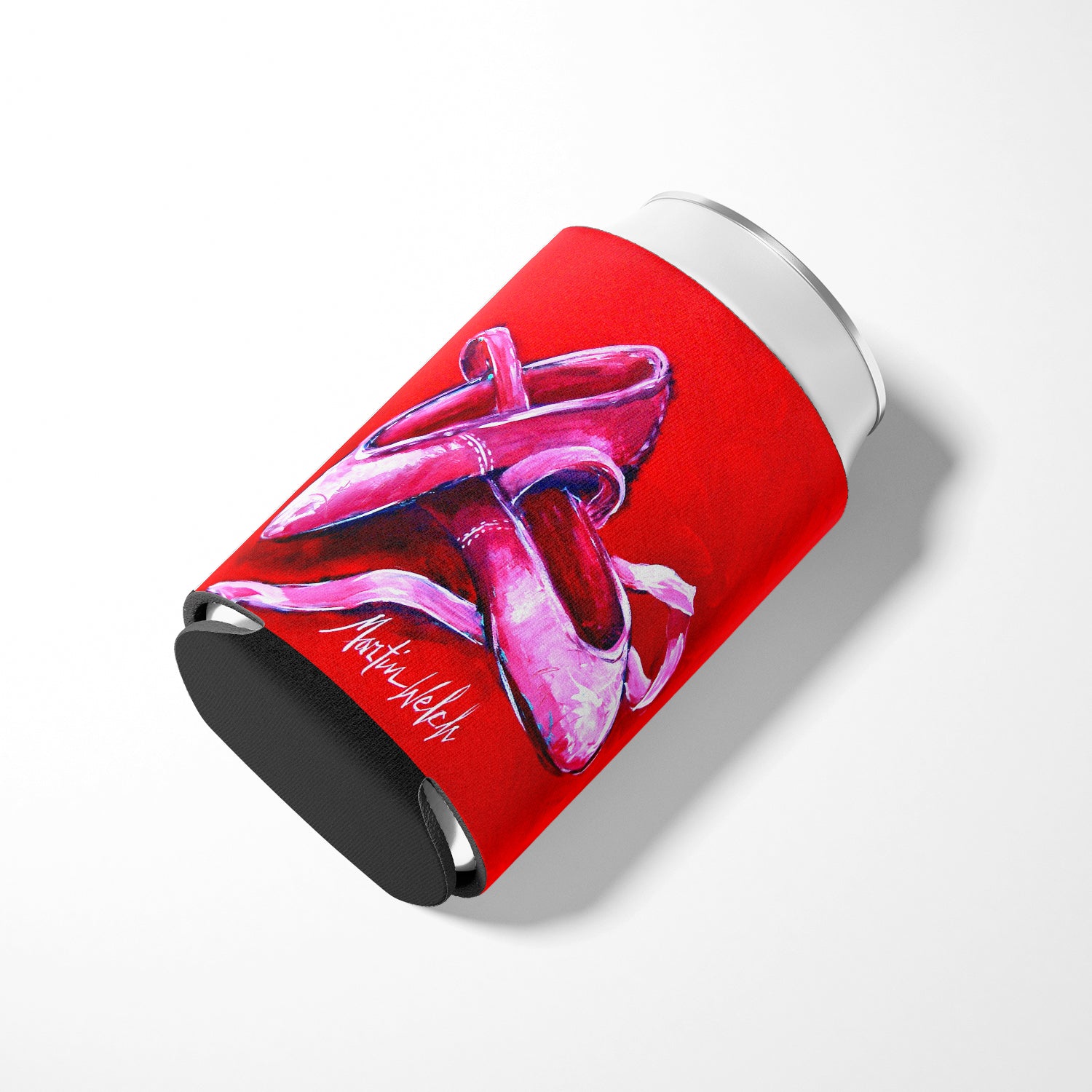 Ballet Shoes Red Can or Bottle Hugger MW1306CC  the-store.com.