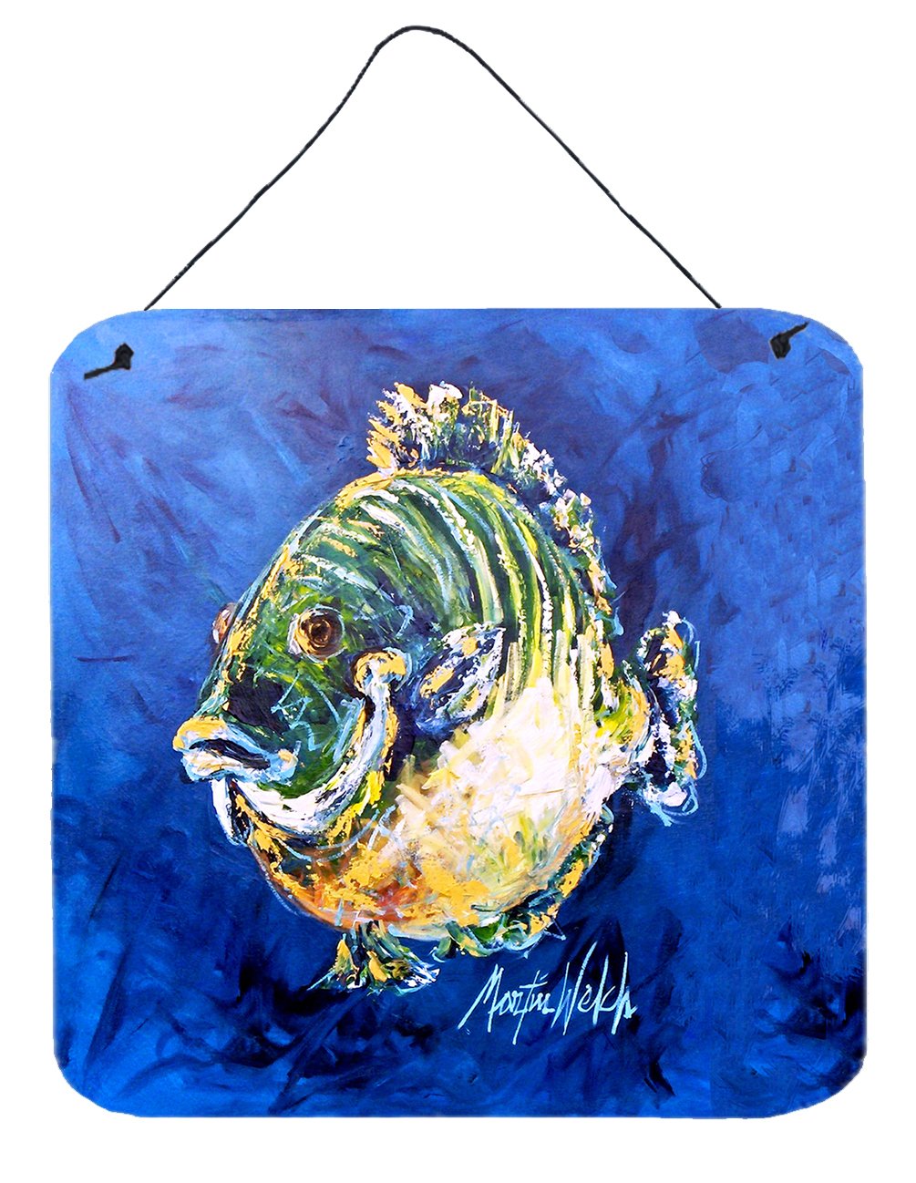 Blue Gill Wall or Door Hanging Prints MW1307DS66 by Caroline&#39;s Treasures