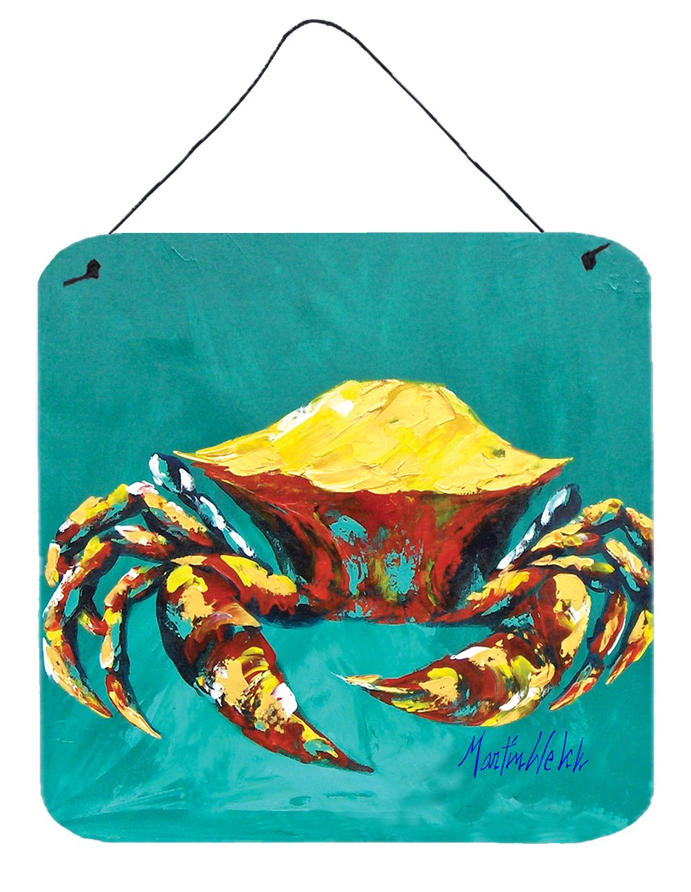 Crab Tunnel Wall or Door Hanging Prints MW1322DS66 by Caroline&#39;s Treasures