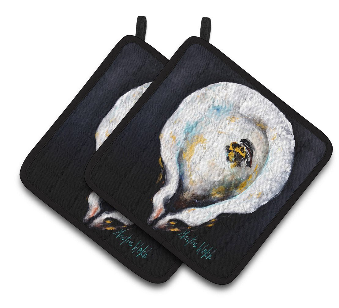 Oyster Eye Five Pair of Pot Holders MW1327PTHD by Caroline&#39;s Treasures