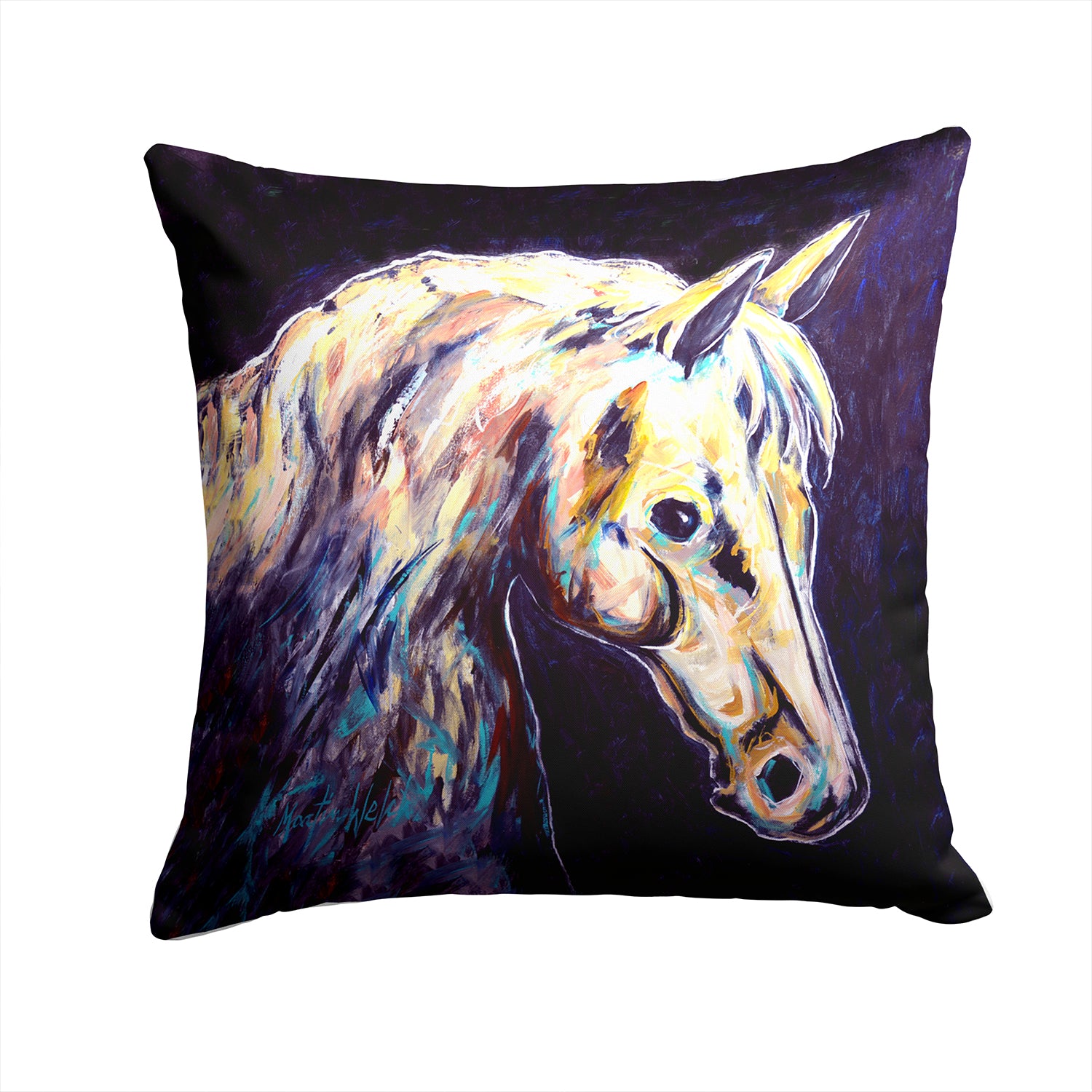 Knight Horse Fabric Decorative Pillow MW1333PW1414 - the-store.com