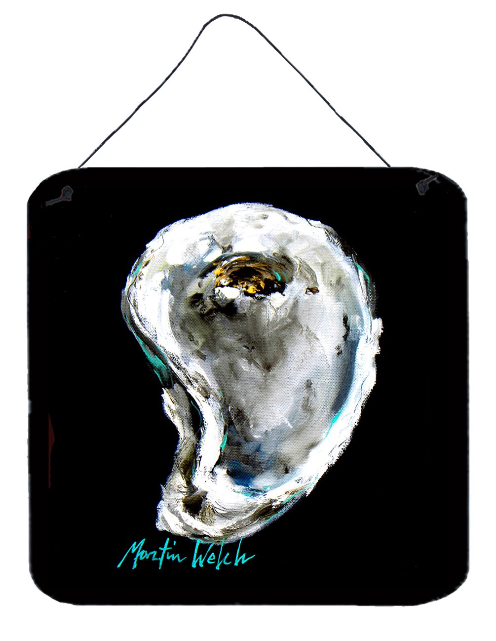 Lucky Oyster Wall or Door Hanging Prints MW1336DS66 by Caroline&#39;s Treasures