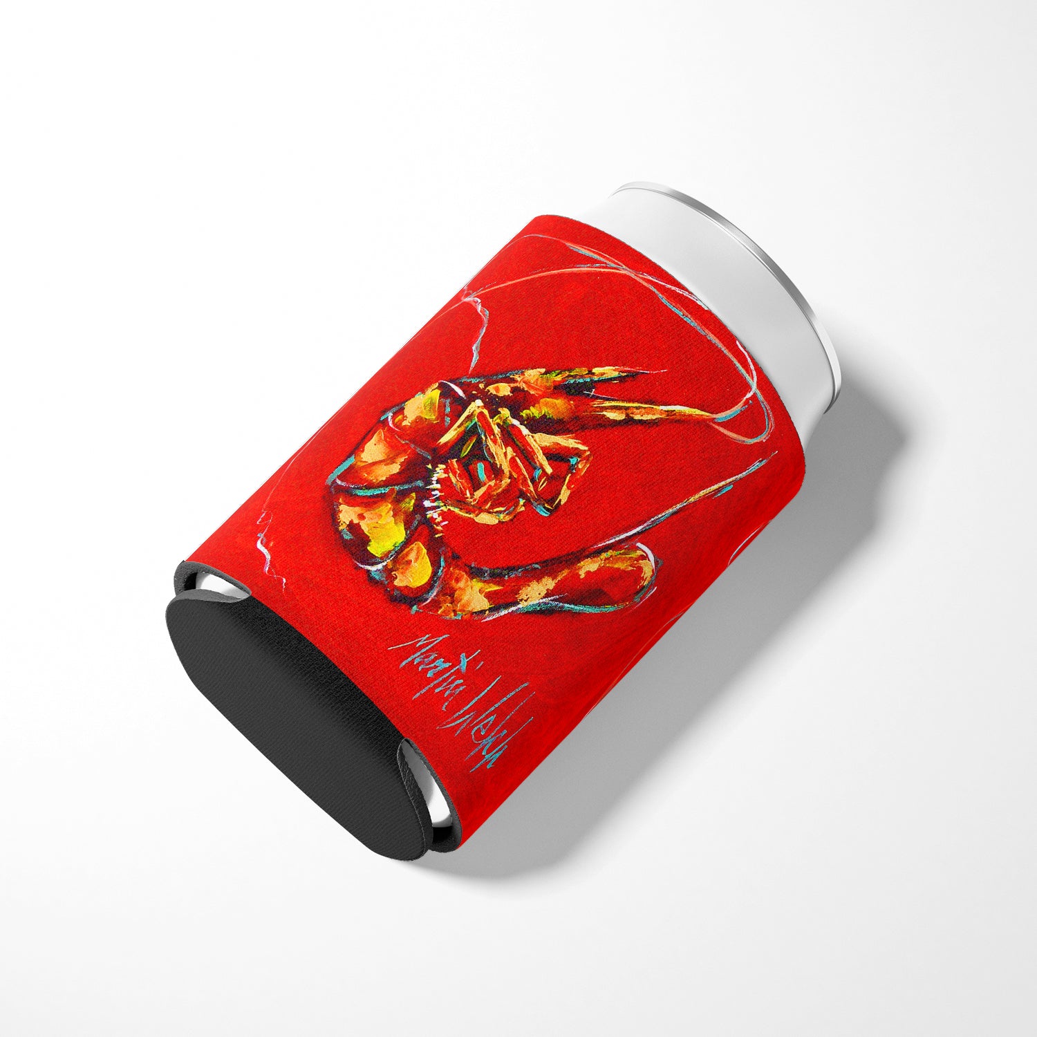Red Shrimp Can or Bottle Hugger MW1347CC