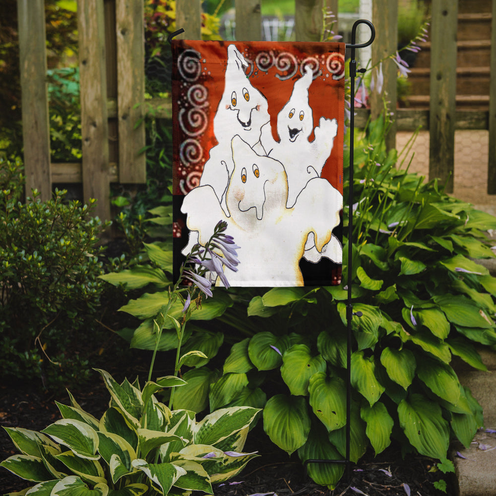 Ghostly Crew Halloween Flag Garden Size  the-store.com.
