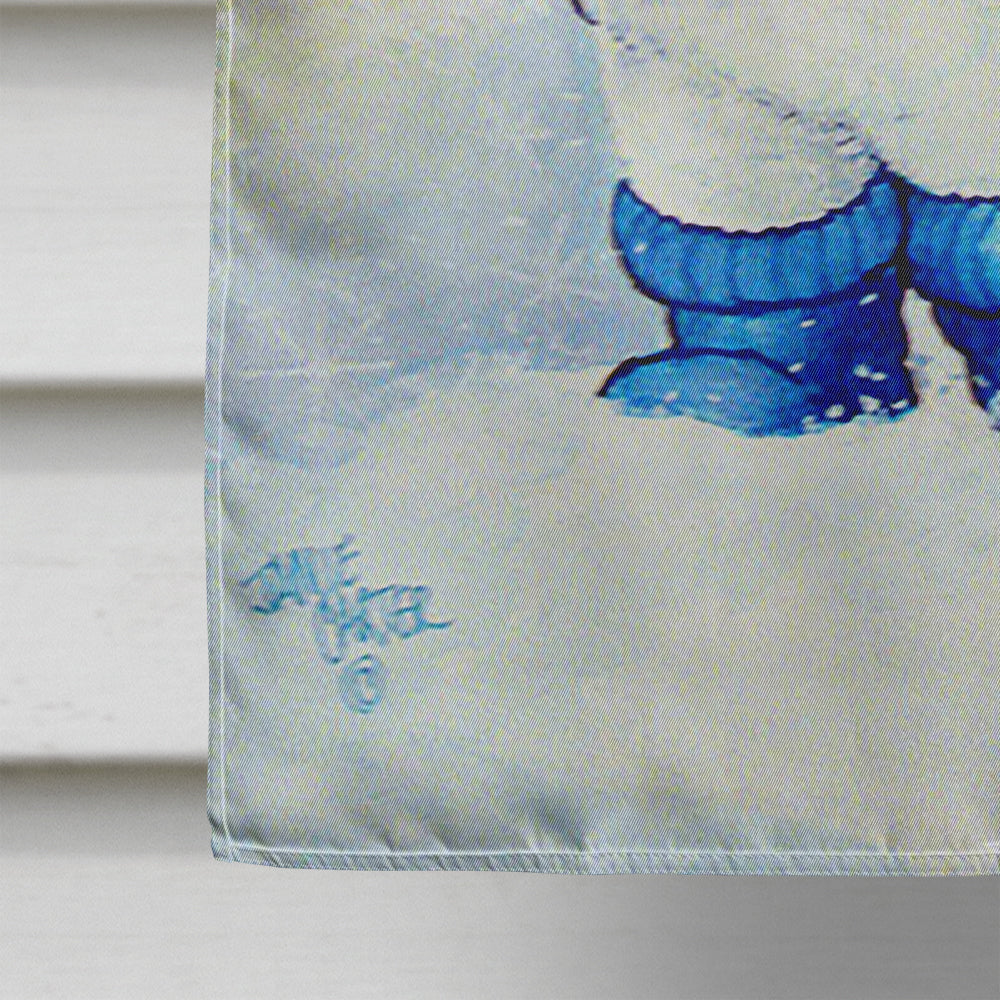 Follow Me Snowman Flag Canvas House Size PJC1009CHF  the-store.com.